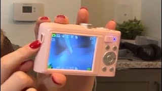 Fotocamera Digitale Intelligente Fansbe, Videocamera Per Vlogging 4K Con 64 Mp