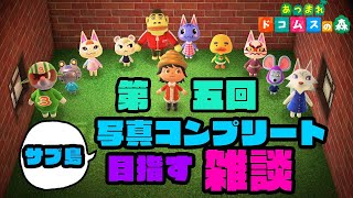 【あつ森生放送】住民の写真立てコンプリート目指す生放送サブ島編Part.5【雑談】