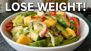 Caribbean Mango Salad That Helps You Lose Weight! | Cook With Charla