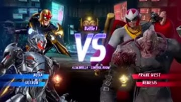 MARVEL VS. CAPCOM: INFINITE Nova,Ultron Gameplay In Arcade Mode