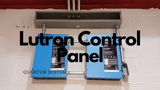 How to wire a Lutron control panel model QSN4T16s