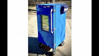 Making a DIY Powdercoat Curing Oven Using Free Kitchen Oven Parts, Saving Thousands of Dollars