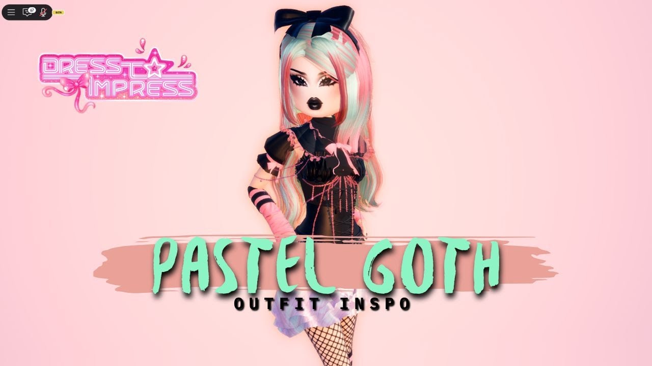 pastel goth dress to impress Styling Hard Themes: Pastel Goth Dress to Impress