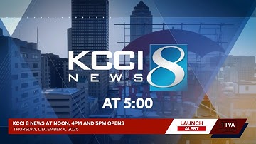 KCCI 8 News at Noon, 4pm and 5pm Opens - 12/04/2025 (Diagrid 