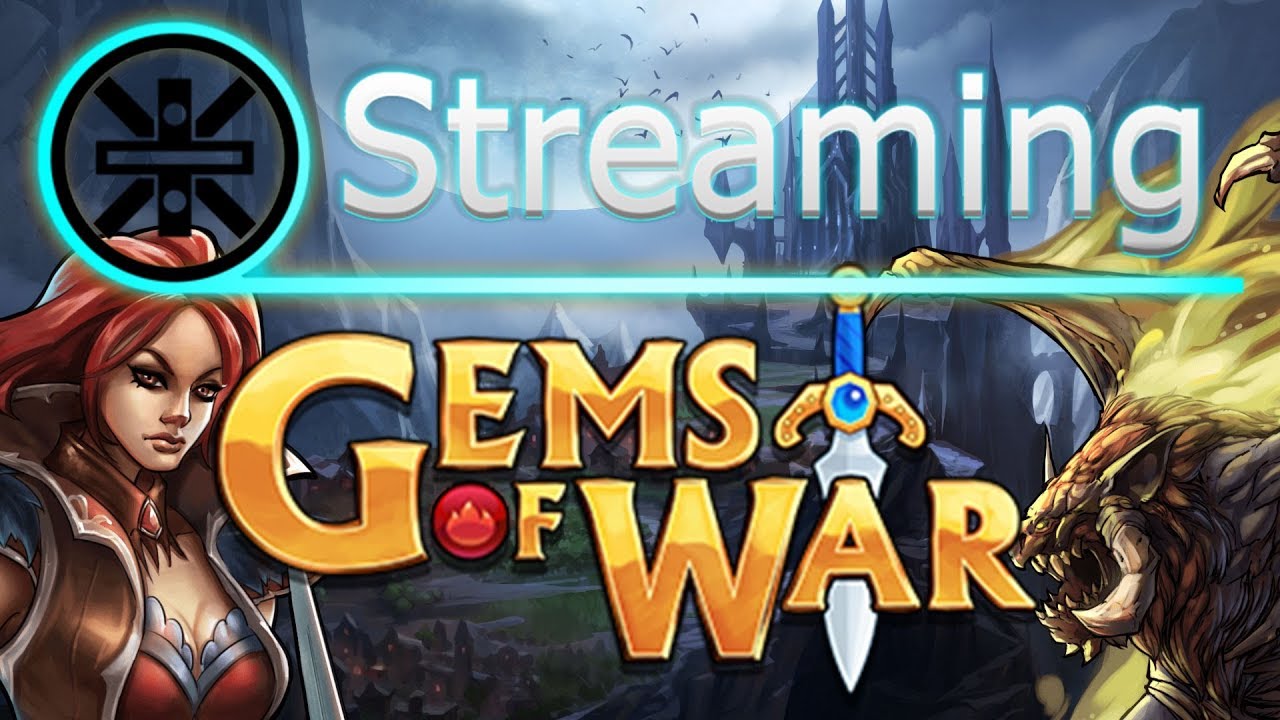 🔥 Gems of War Stream: Using New Ghulvania Troops 🔥