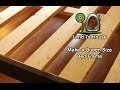 Converting antique full size to queen size bed - YouTube