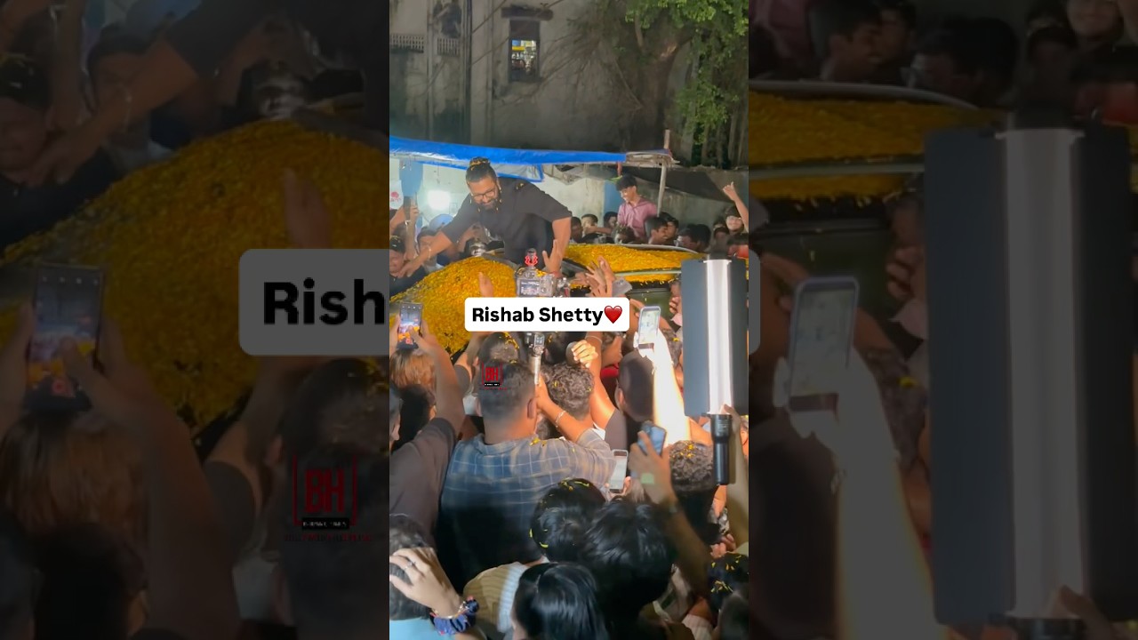 Rishab Shetty Spotted At Gaiety Galaxy 