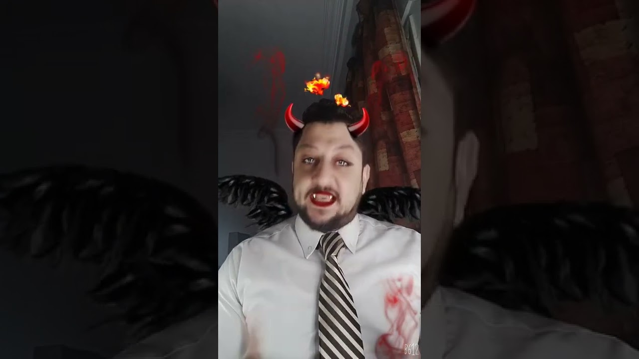 الشيطان في العيد 👹😂