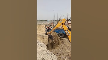 JCB loading Swaraj 742 XT new tractor short videos viral