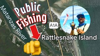 Rattlesnake Island* PUBLIC fishing south of St Augustine, FL