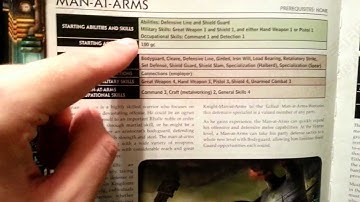 Iron Kingdoms Character Creation Part 1