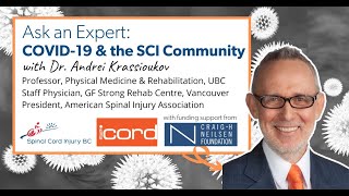 Ask An Expert 1: COVID-19 & Spinal Cord Injury