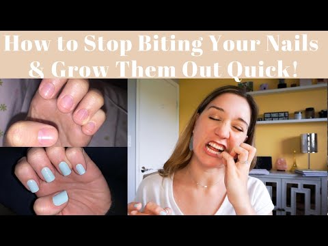 10 Tips on How to Stop Biting Your Nails & How to Grow Your Nails Fast! (THIS ACTUALLY WORKS!!!)