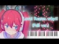 【恋愛フロップス OP】Love? Reason why!! (フル) ピアノアレンジ