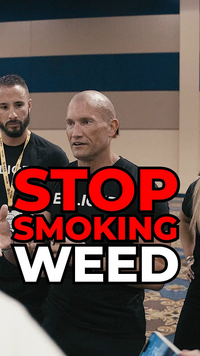 STOP SMOKING WEED