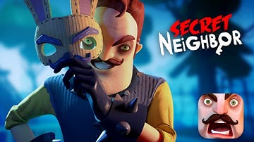 Secret Neighbor Mobile - Gameplay Walkthrough Part 1 - Neighbor and Kid