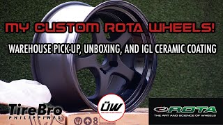 My Custom ROTA Wheels + IGL Ceramic Coating!