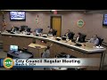 City council regular meeting  352024