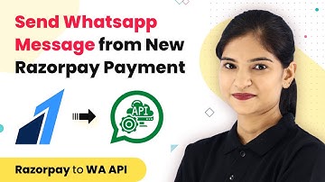 Send WhatsApp Messages to Your Customers on Successful Razorpay Payments | Razorpay to WhatsApp