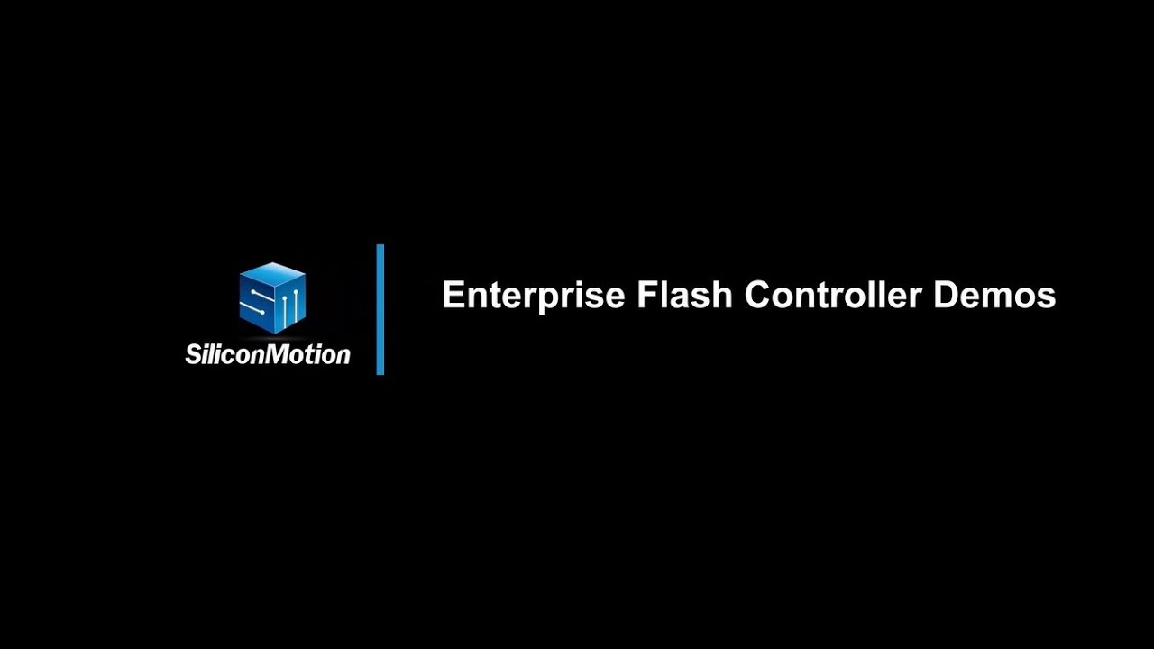 2021 OCP_Silicon Motion Enterprise Flash Controller Demos - YouTube