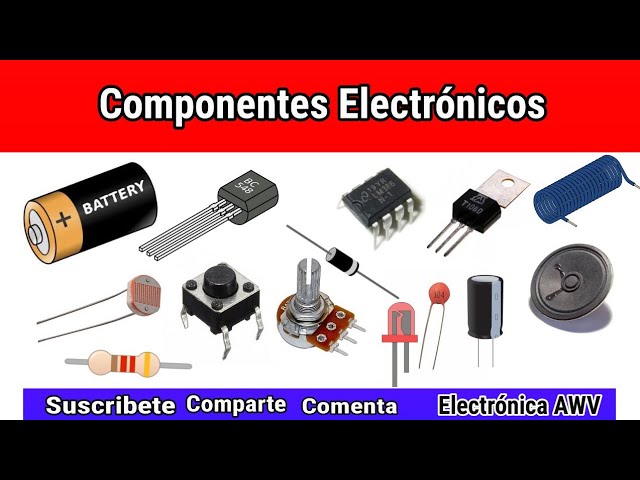 Los componentes eléctricos más usados - UNIT Electronics