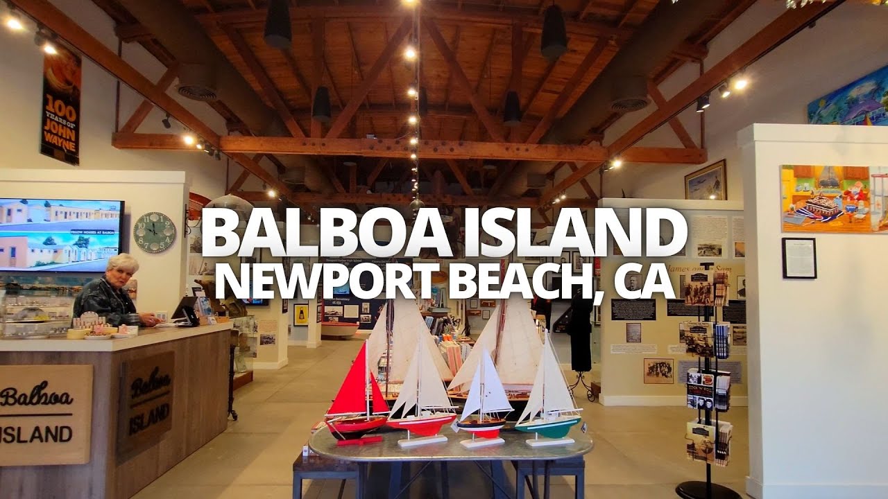Exploring Balboa Island in Newport Beach, California USA Walking Tour 