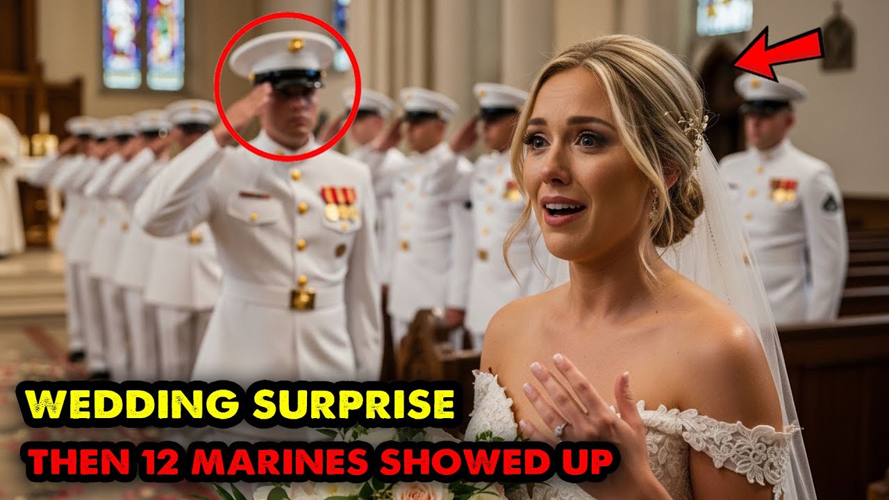 Официантка годами кормила бездомного, а потом на её свадьбе появились 12 морских пехотинцев