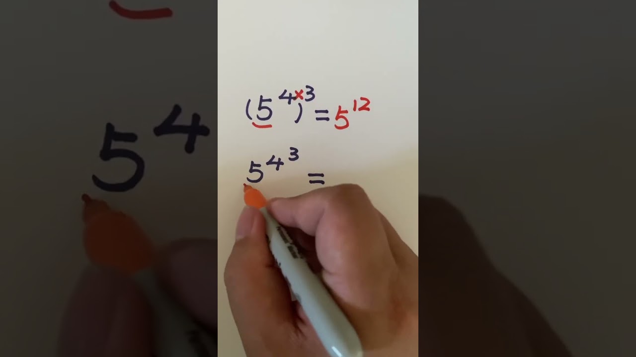 Exponents | Tricky Math | Maths Tricks 