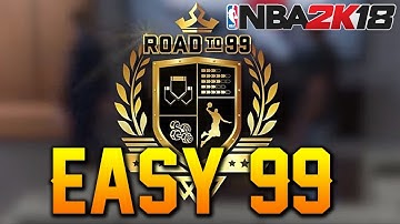 NBA 2K18 HOW TO GET 99 OVERALL LEGEND EASY! HOW TO GET ALL ATTRIBUTE UPGRADES & BADGES FAST!