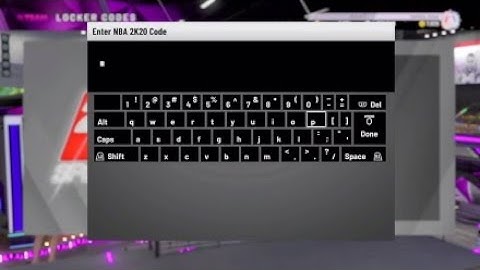 NBA 2k20 Myteam *ALOT of Locker Code* (All In Description Below)