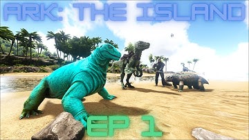 Ark Survival Evolved: The Island EP1 - Playthrough 100 days solo