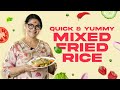 Quick &amp; Yummy Mixed Fried Rice 🥕🌽👵 | Pappu and Grandma vlogs |