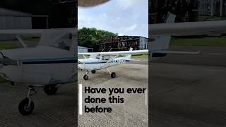 I bet you have never done this before. #studentpilot #aviation #aviationlife #pilot #checklist #sky