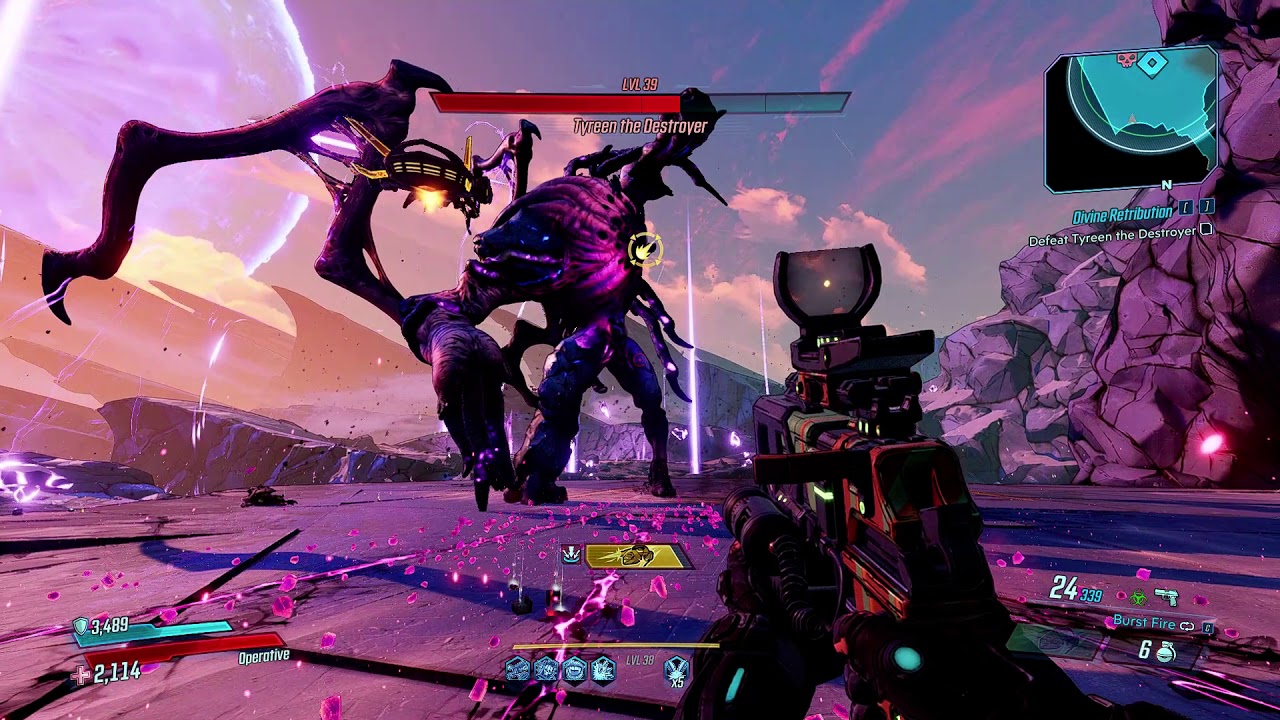 Borderlands 3 - Tyreen The Destroyer Final Boss Fight