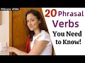 I act out 20 essential phrasal verbs at home