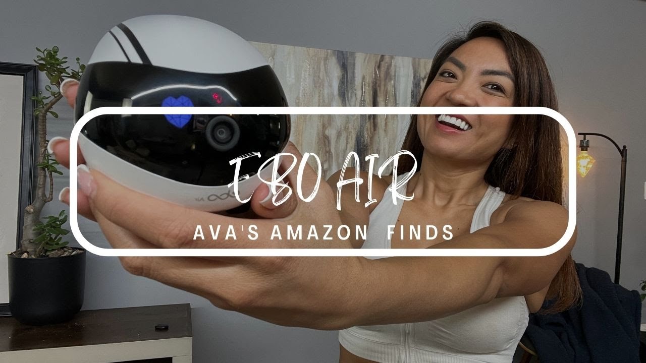 AMAZON FIND - Enabot EBO Air Home Security Pet Camera|  So adorable! Worth the upgrade from the SE!