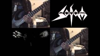 Sodom - Blood on Your Lips INSTRUMENTAL COVER (All Guitars)