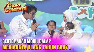 Meriahnya Ulang Tahun Baby L Bertemakan Mobil Balap | Halo Selebriti