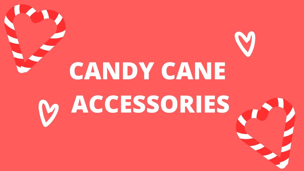Candy Cane Accessory Codes *WORKS ON ROBLOX, BLOXBURG + MORE!* YouTube