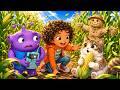 HOME : Lost in the CORNFIELD Maze! A Funny Scarecrow Secret Shows the Way 🌽