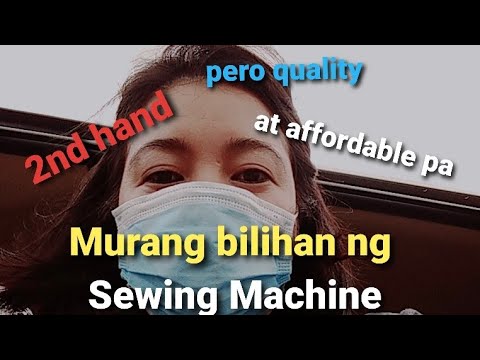 Video: Bakit Bumili Ng Mga Sewing Machine Na 