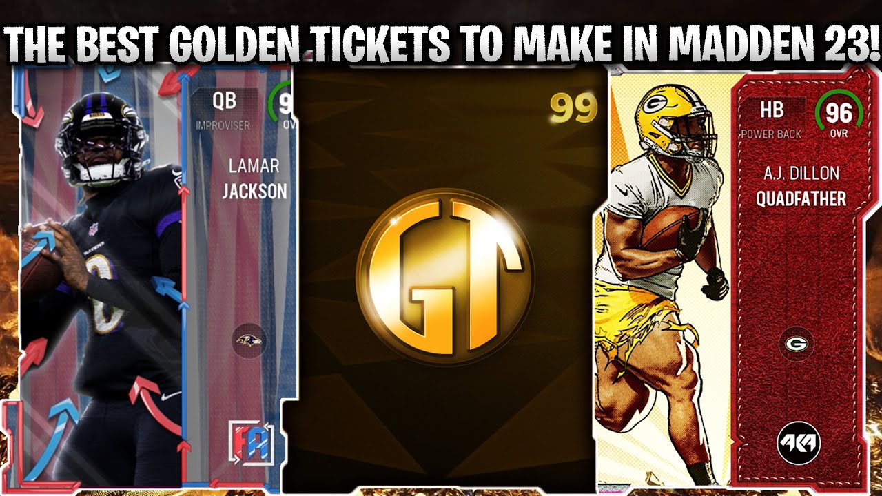THE BEST GOLDEN TICKET PLAYERS TO MAKE IN MADDEN 23! MADDEN 23