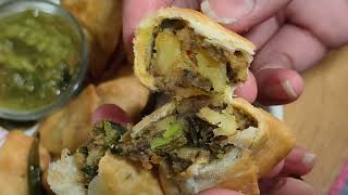 Mini samosa full recipe#mini samosa #crispy @anjalikirasoii