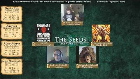 The Seeds Session 4 - Part 1 (Dungeons & Dragons)