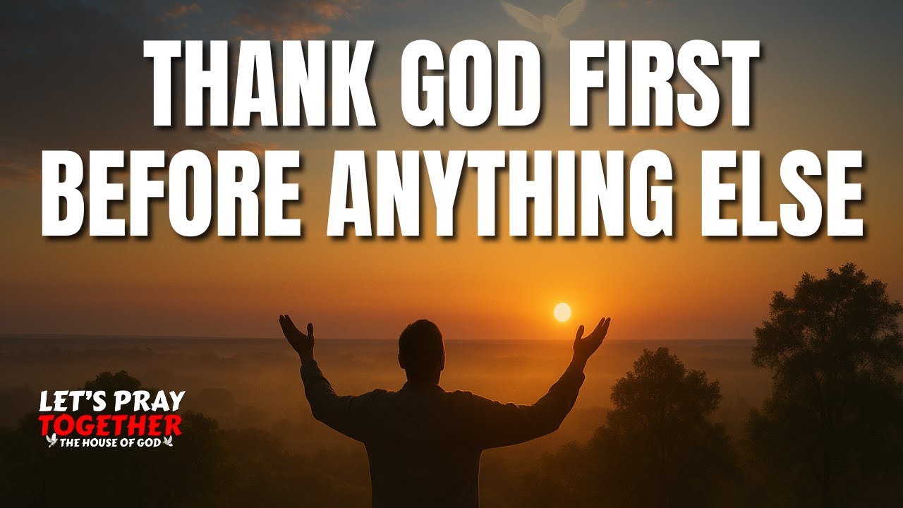 Молитва благодарности 🌅 Прежде чем начать свой день, поблагодарите Бога — благословенная утренняя...