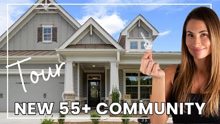 Discover The new 55+ Community In Canton, Ga - Hickory Bluffs!  Fall In Love With Your Future Home.