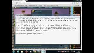 doando conta do transformice