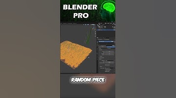 🔥Blender Grass in 60 Seconds — One Node to Rule Them All!
