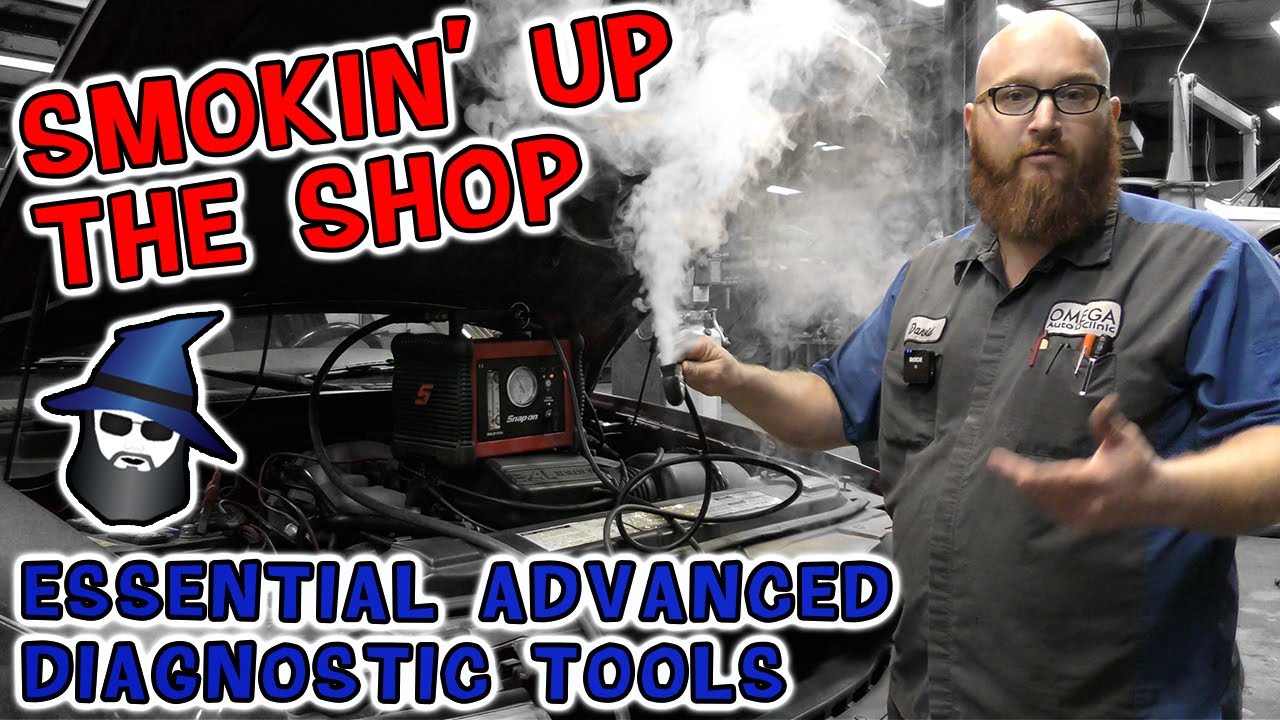 Smoking up the Shop! CAR WIZARD shows 3 essential advanced diagnostic
