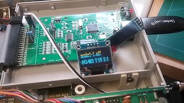 Amiga 500 and Gotek Drive and new 0 96in 128X64 bigger LED Display Part 1